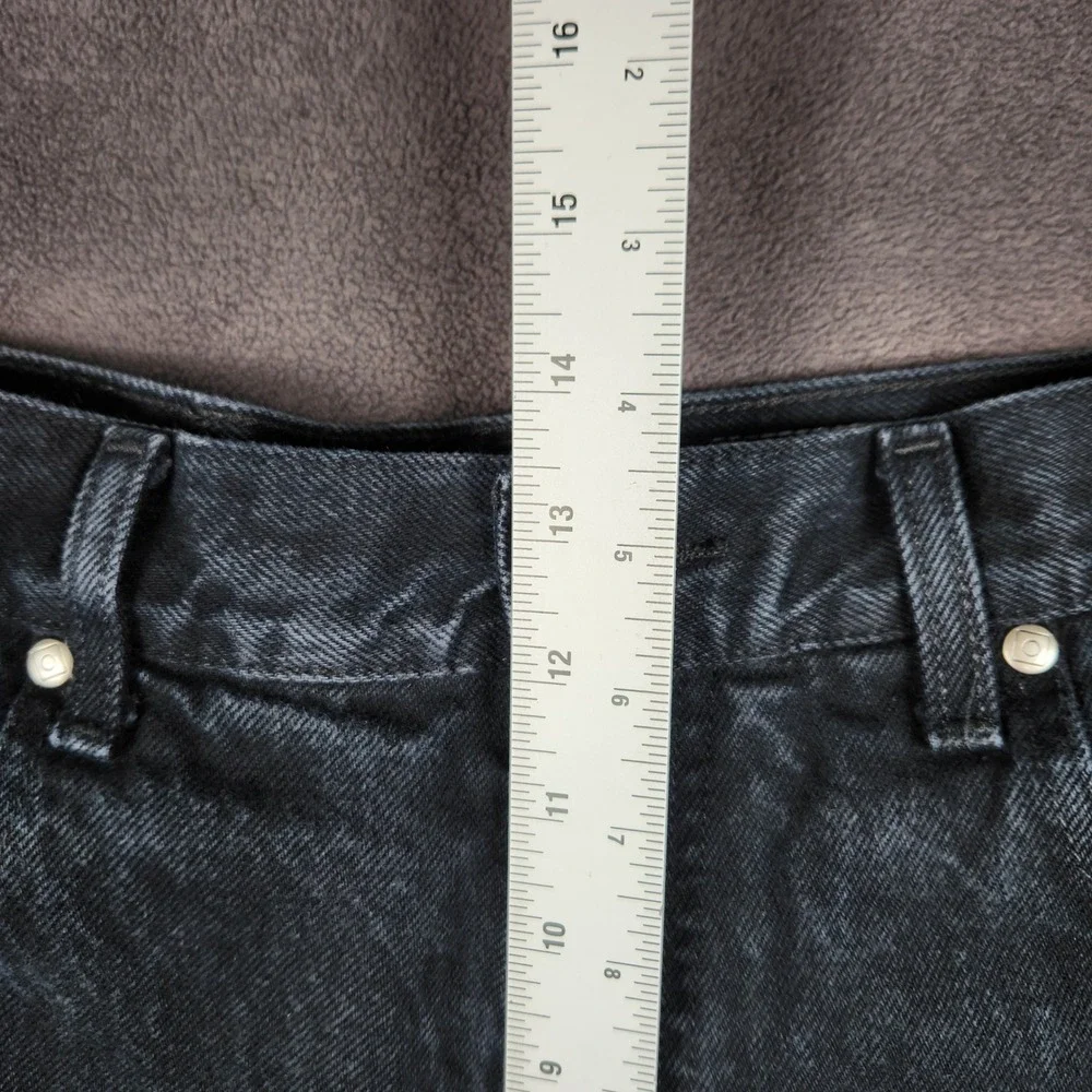 Vintage Anchor Blue Jeans Mens 34x34 Black Beyond Baggy Denim Pants Grunge Y2K